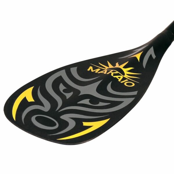 MAKAIO FIBERGLAS HYBRID SUP BOARD PADDEL black – Bild 4